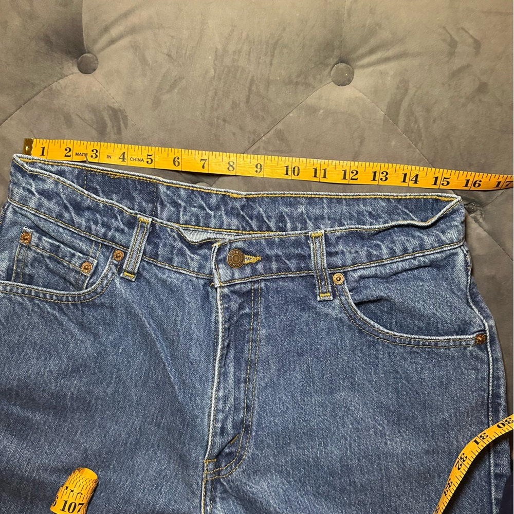 Levi's 511 Classic Medium Wash Boot Cut Jeans W32, L32, 100% Cotton, Classic - Picture 10 of 11